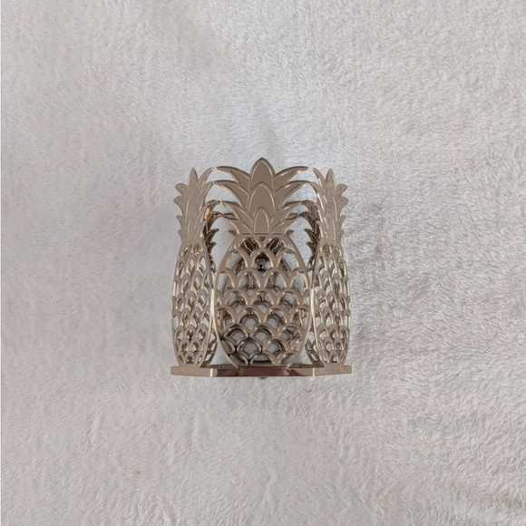 Bath & Body Works Pineapple 3-Wick Candle Holder Home Decor - Picture 1 of 6